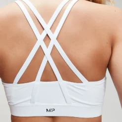 MP Women's Essentials Training Sports Bra - White -Damen Fitnessbekleidung Verkäufe 11871380 5974726141849248