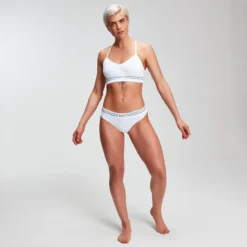 MP Women's Seamless Bralette - White -Damen Fitnessbekleidung Verkäufe 11959090 3494746105764688