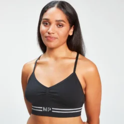 MP Women's Seamless Bralette - Black -Damen Fitnessbekleidung Verkäufe 11959108 8894929650342235