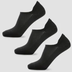 MP Women's Ankle Socks - Black (3 Pack)