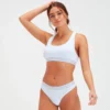 MP Women's Bralette & Thong Set (2 Pack) - White -Damen Fitnessbekleidung Verkäufe 11998272 1744906037789916
