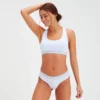 MP Women's Bralette & Hipster Set (2 Pack) - White