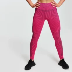 MP Women's Contrast Seamless Leggings - Super Pink