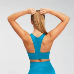 MP Myprotein Shape Seamless Ultra Women's Bra - Sea Blue