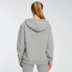 MP Women's Rest Day Zip Through Hoodie - Grey Marl -Damen Fitnessbekleidung Verkäufe 12402039 1584859048846979