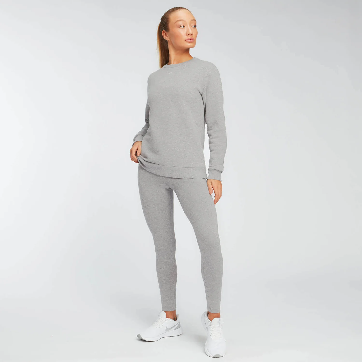 MP Women's Rest Day Sweatshirt - Grey Marl 4 MP Women's Rest Day Sweatshirt - Grey Marl – Bild 2