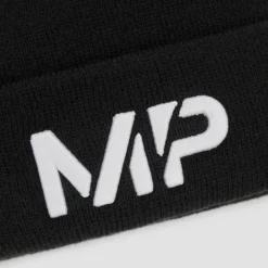 MP NEW ERA Cuff Knitted Beanie - Black/White -Damen Fitnessbekleidung Verkäufe 12561719 1734836869732184