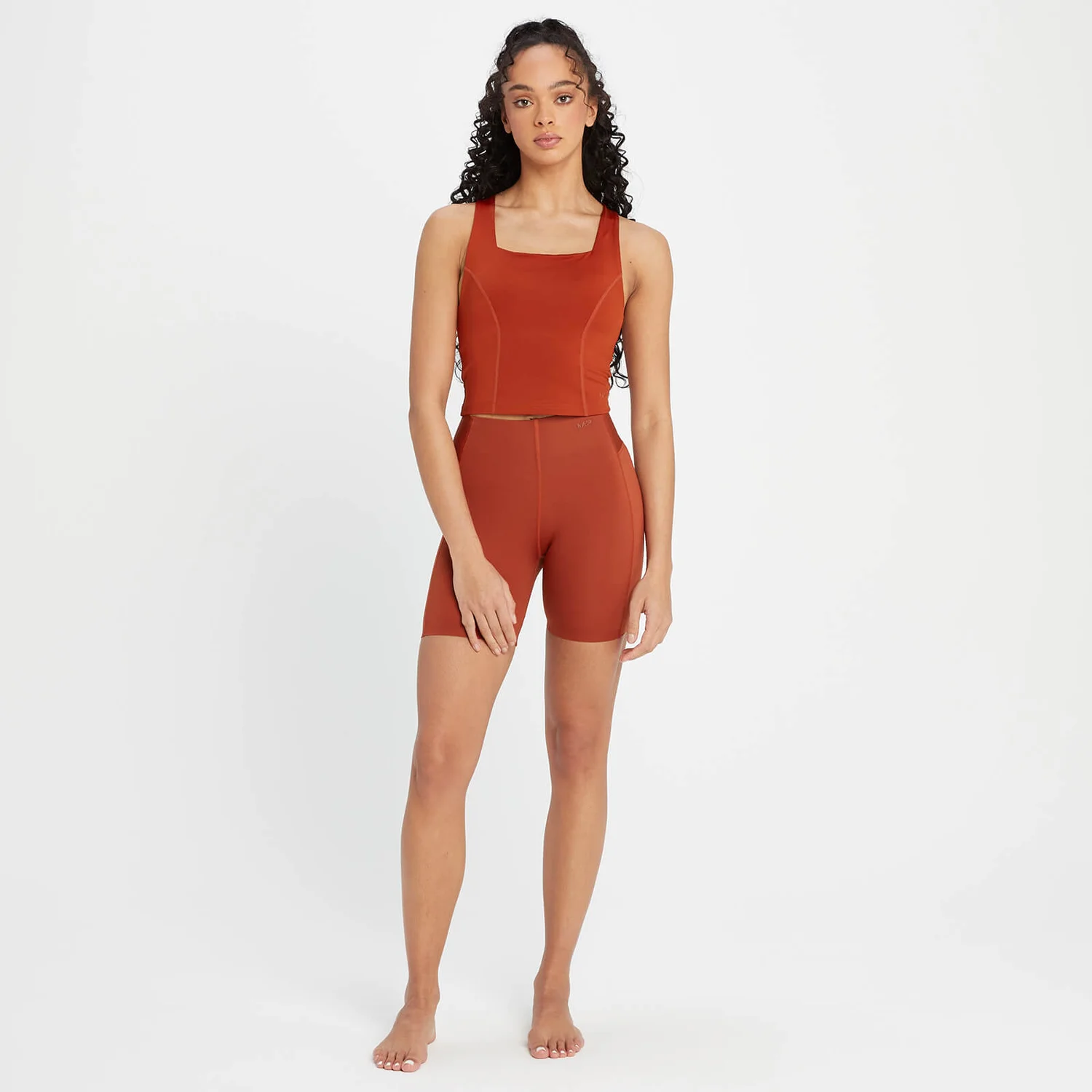 MP Women's Composure Repreve® Cycling Shorts - Burn Red 6 MP Women's Composure Repreve® Cycling Shorts - Burn Red – Bild 4