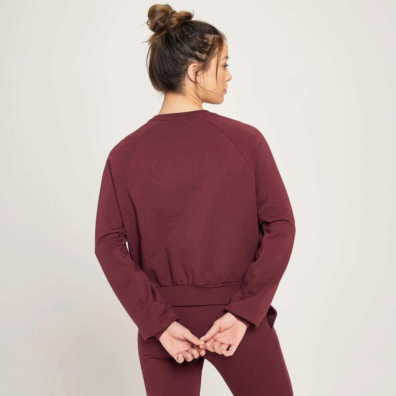 MP Women's Composure Sweatshirt- Washed Oxblood 5 MP Women's Composure Sweatshirt- Washed Oxblood – Bild 3