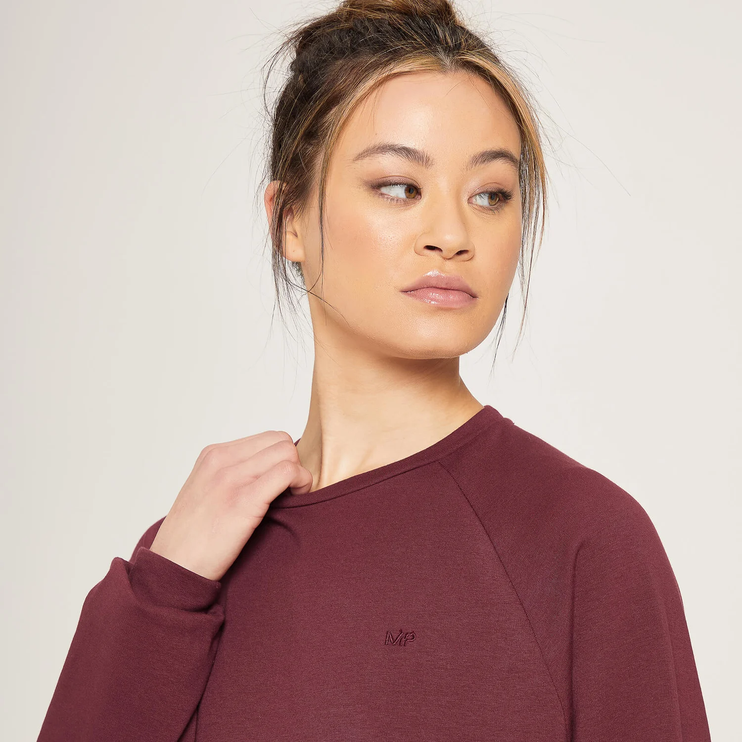 MP Women's Composure Sweatshirt- Washed Oxblood 6 MP Women's Composure Sweatshirt- Washed Oxblood – Bild 4