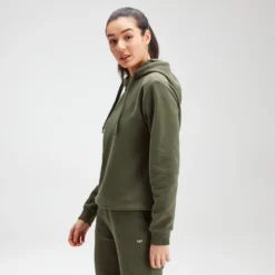 MP Women's Essentials Hoodie - Dark Olive -Damen Fitnessbekleidung Verkäufe 12644586 1654822576765854