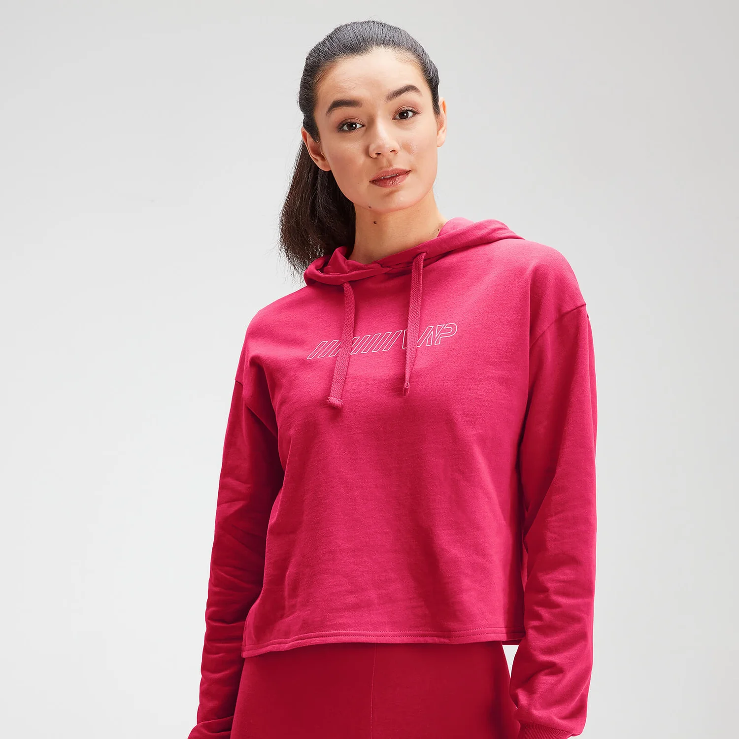MP Women's Outline Graphic Hoodie - Virtual Pink 3 MP Women's Outline Graphic Hoodie - Virtual Pink