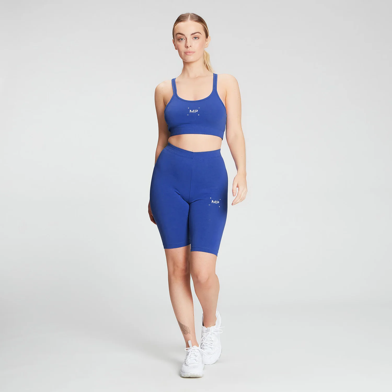 MP Women's Central Graphic Cycling Shorts - Cobalt 4 MP Women's Central Graphic Cycling Shorts - Cobalt – Bild 2