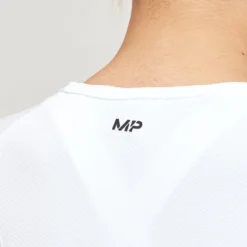 MP Women's Shape Seamless Long Sleeve Crop Top - White -Damen Fitnessbekleidung Verkäufe 12698508 1984862245751799