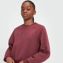 MP Women's Adapt Sweatshirt - Merlot -Damen Fitnessbekleidung Verkäufe 12766965 5984938721036353