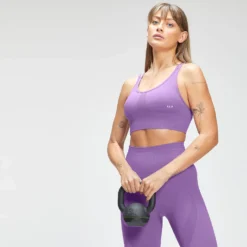 MP Women's Tempo Seamless Sports Bra - Deep Lilac -Damen Fitnessbekleidung Verkäufe 12767157 1624882189451136
