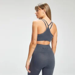 MP Women's Tempo Seamless Sports Bra - Graphite -Damen Fitnessbekleidung Verkäufe 12767200 8274878562456722