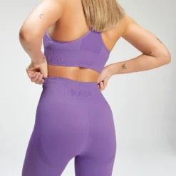 MP Women's Tempo Seamless Leggings - Deep Lilac -Damen Fitnessbekleidung Verkäufe 12767224 1334878563417985