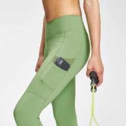 MP Women's Tempo 7/8 Repreve®Leggings - Apple Green -Damen Fitnessbekleidung Verkäufe 12767336 3464873335649596