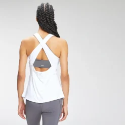 MP Women's Tempo Vest - White -Damen Fitnessbekleidung Verkäufe 12767384 4994873336178067