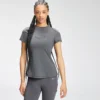 MP Women's Tempo Short Sleeve Top - Carbon -Damen Fitnessbekleidung Verkäufe 12767400 2194873336495227