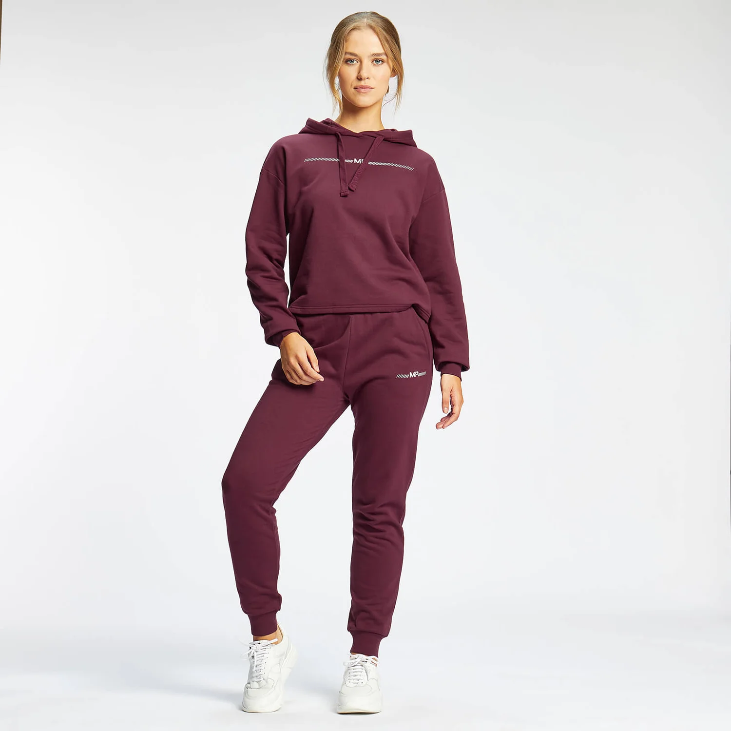 MP Women's Mini Mark Graphic Hoodie - Merlot 4 MP Women's Mini Mark Graphic Hoodie - Merlot – Bild 2