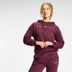 MP Women's Mini Mark Graphic Hoodie - Merlot