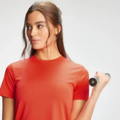 MP Women's Power Ultra Split Back T-Shirt - Fire 7 MP Women's Power Ultra Split Back T-Shirt - Fire -Damen Fitnessbekleidung Verkäufe 12767656 1244878568875315