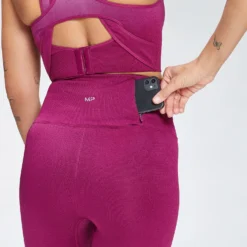 MP Women's Velocity Seamless Leggings - Deep Pink -Damen Fitnessbekleidung Verkäufe 12767784 3404875122741049