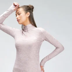 MP Women's Velocity 1/4 Zip - Fawn -Damen Fitnessbekleidung Verkäufe 12767856 1184875125423838