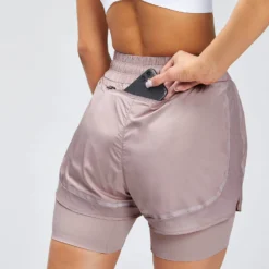 MP Women's Velocity Running Double Layer Shorts - Fawn -Damen Fitnessbekleidung Verkäufe 12767888 1854900270130754