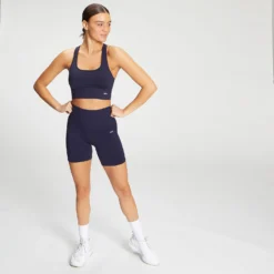 MP Women's Shape Seamless Cycling Shorts - Navy -Damen Fitnessbekleidung Verkäufe 12773655 1264885507516416