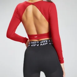 MP Women's Power Long Sleeve Top - Danger -Damen Fitnessbekleidung Verkäufe 12773863 8684863798140385