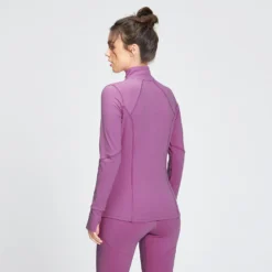 MP Women's Power 1/4 Zip Top - Orchid -Damen Fitnessbekleidung Verkäufe 12773887 1424865873855907