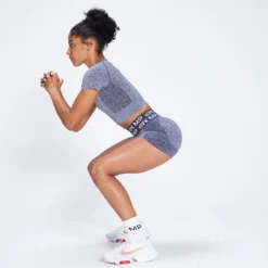 MP Curve Booty Short - Galaxy Blue -Damen Fitnessbekleidung Verkäufe 12774691 1554900585625820