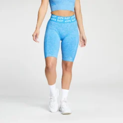 MP Curve Women's Cycling Shorts - Bright Blue