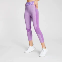 MP Curve 3/4 Leggings - Deep Lilac