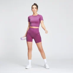 MP Women's Shape Seamless Crop Top - Orchid -Damen Fitnessbekleidung Verkäufe 12775099 1004865878484625