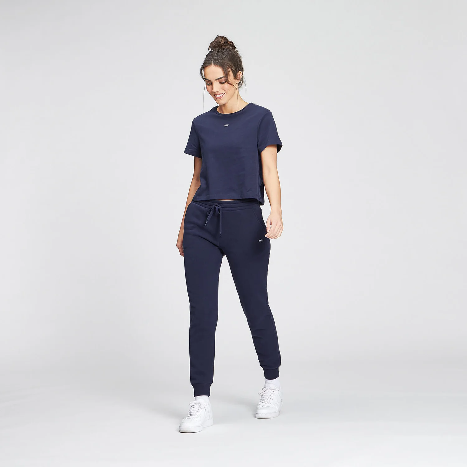 MP Women's Rest Day Women's Crop T-Shirt - Navy 4 MP Women's Rest Day Women's Crop T-Shirt - Navy – Bild 2