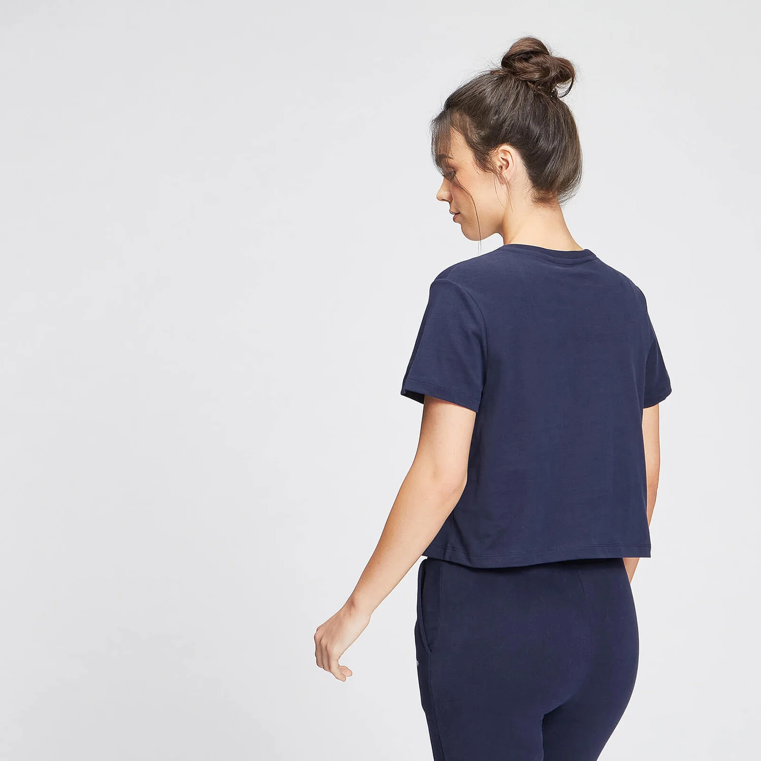 MP Women's Rest Day Women's Crop T-Shirt - Navy 5 MP Women's Rest Day Women's Crop T-Shirt - Navy – Bild 3