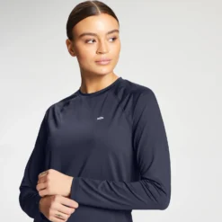 MP Women's Training Long Sleeve Top - Navy -Damen Fitnessbekleidung Verkäufe 12775611 1164885504541700