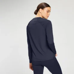 MP Women's Training Long Sleeve Top - Navy -Damen Fitnessbekleidung Verkäufe 12775611 8324885504496688