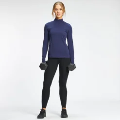 MP Women's Power Ultra Regular Fit 1/4 Zip Top - Galaxy Blue 8 MP Women's Power Ultra Regular Fit 1/4 Zip Top - Galaxy Blue -Damen Fitnessbekleidung Verkäufe 12782127 1794884220981983