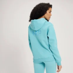 MP Women's Fade Graphic Hoodie - Powder Blue -Damen Fitnessbekleidung Verkäufe 12847005 1154936391899263