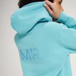 MP Women's Fade Graphic Hoodie - Powder Blue -Damen Fitnessbekleidung Verkäufe 12847005 1684936401878886
