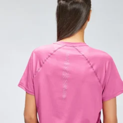 MP Women's Repeat Mark Graphic Training T-Shirt - Pink -Damen Fitnessbekleidung Verkäufe 12848093 1974875132132489