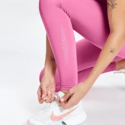 MP Women's Repeat Mark Graphic Training Leggings - Pink -Damen Fitnessbekleidung Verkäufe 12848133 2064875133397634