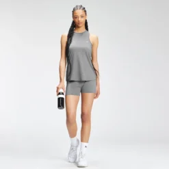 MP Women's Repeat MP Training Booty Shorts - Carbon -Damen Fitnessbekleidung Verkäufe 12848725 3864873347394671