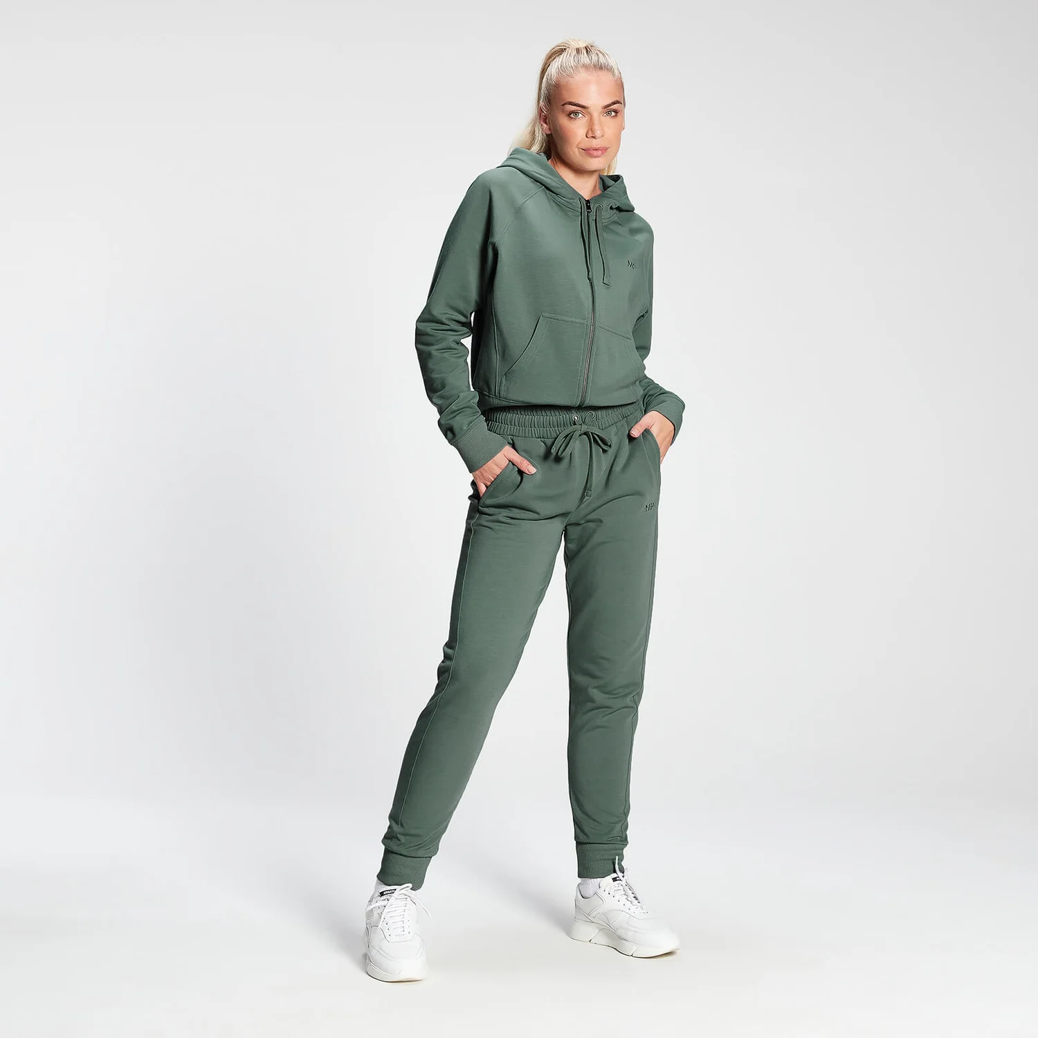 MP Women's Rest Day Zip Through Hoodie - Cactus 5 MP Women's Rest Day Zip Through Hoodie - Cactus – Bild 3