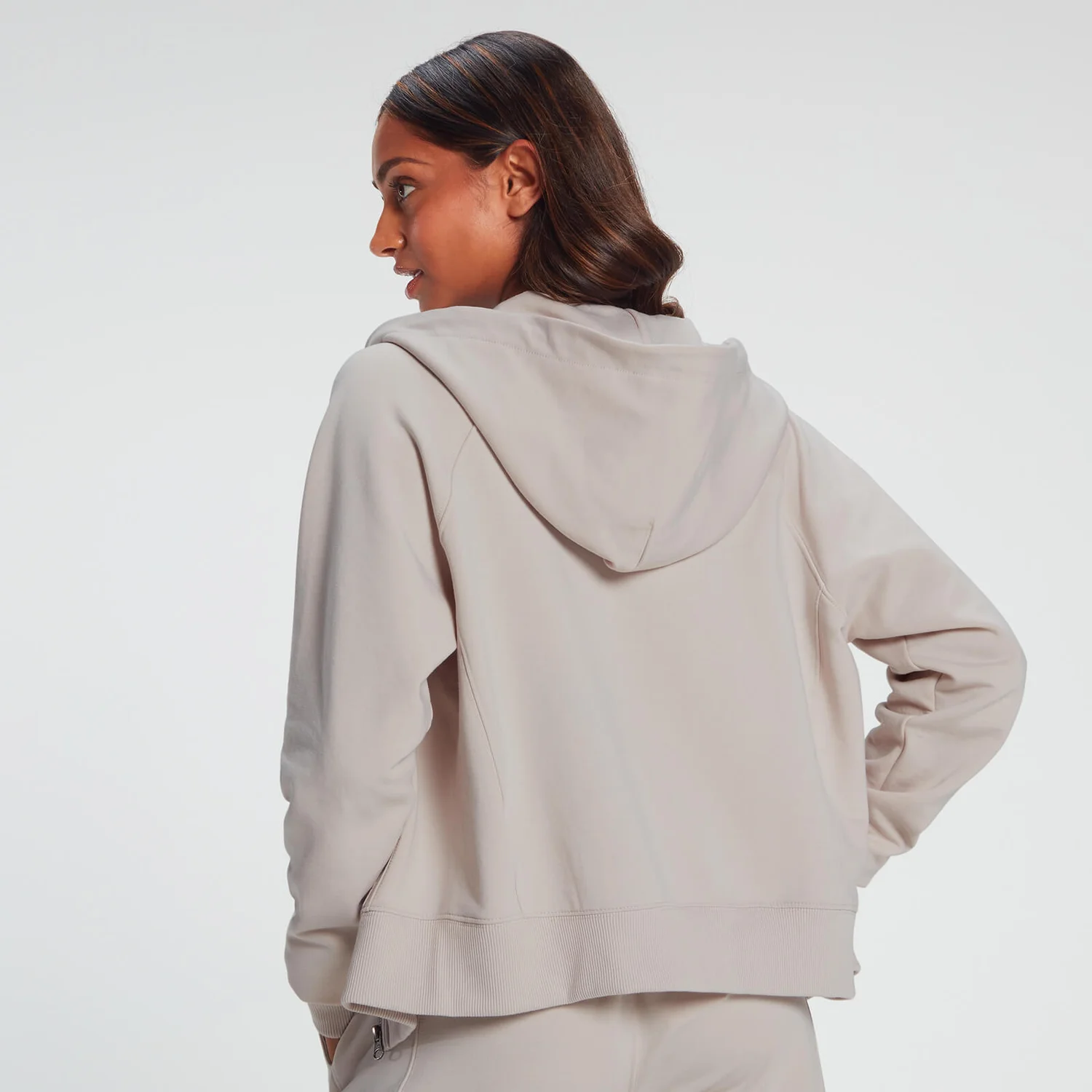 MP Women's Rest Day Zip Through Hoodie - Bone Grey 5 MP Women's Rest Day Zip Through Hoodie - Bone Grey – Bild 3